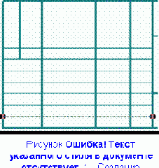 Создание графики углового штампа чертежа